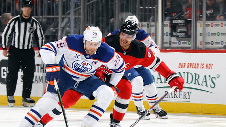 Edmonton Oilers v New Jersey Devils