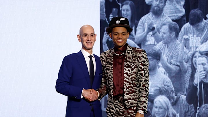 Keyontae George is selected by the Utah Jazz at 16th overall 2023 NBA Draft.