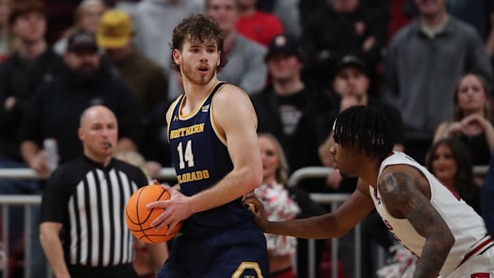 Northern Colorado Bears forward Brock Wisne (14)