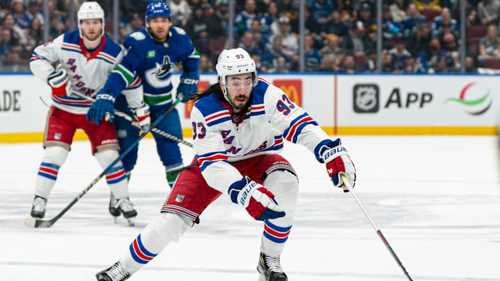New York Rangers v Vancouver Canucks