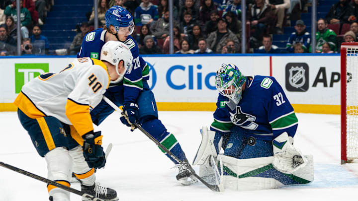Nashville Predators v Vancouver Canucks