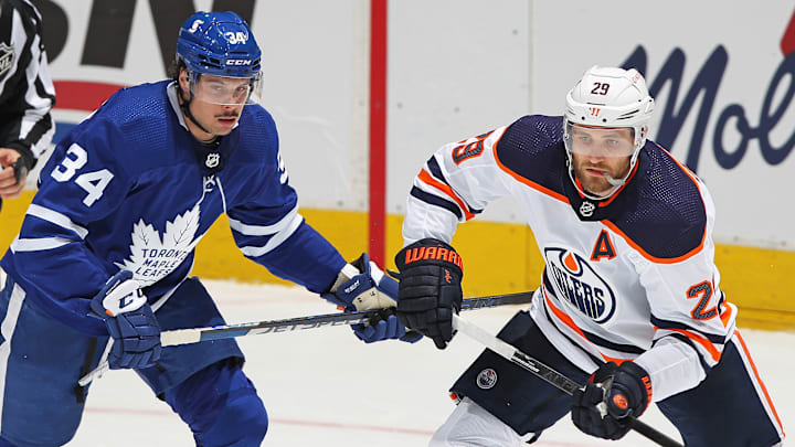 Edmonton Oilers v Toronto Maple Leafs