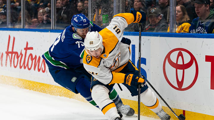 Nashville Predators v Vancouver Canucks