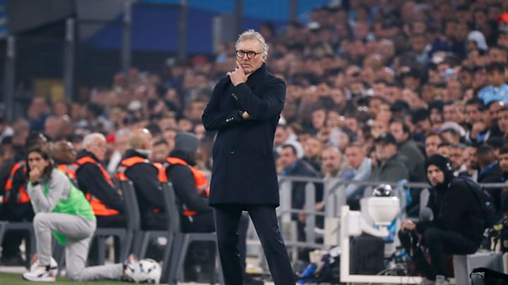 Laurent Blanc, coach de l'Olympique Lyonnais