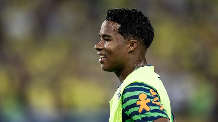 Endrick é a esperança de gol do Brasil