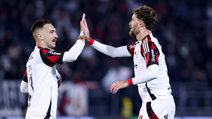 Léo Pereira marcou um dos gols no interior paulista