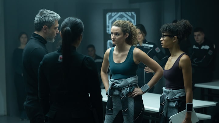 THE ARK -- "Failed Experiment" Episode 201 -- Pictured: (l-r) -- (Photo by: Aleksandar Letic/Ark TV Holdings, Inc./SYFY)