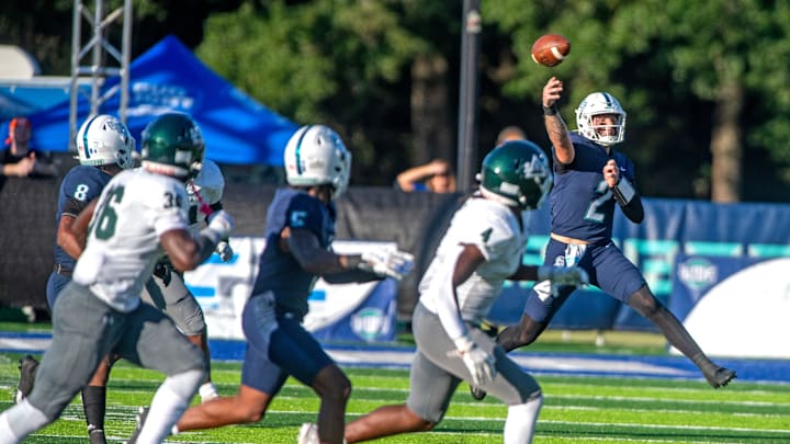 Three-star Marcus Stokes, a top-15 transfer quarterback who has interest from Syracuse football, will visit next month. Three-star Marcus Stokes, a top-15 transfer quarterback who has interest from Syracuse football, will visit next month.