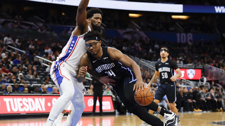 Joel Embiid is on a tear and will go a long way to locking the Orlando Magic out of the paint.