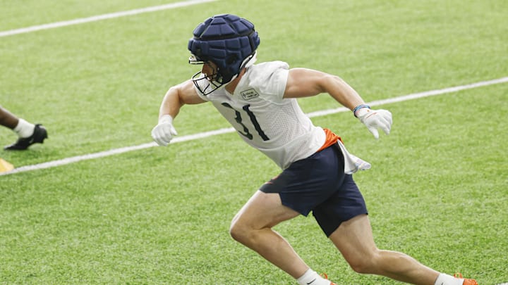 Chicago Bears defensive back Dillon Thieneman.