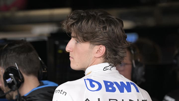 Jun 7, 2024; Montreal, Quebec, CAN; BWT Alpine driver Jack Doohan (AUS) in the pit lane during the practice session at Circuit Gilles Villeneuve. Mandatory Credit: Eric Bolte-Imagn Images