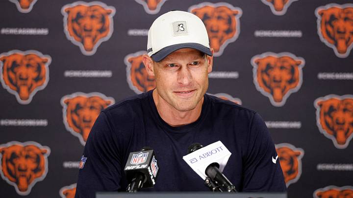 Chicago Bears head coach Ben Johnson Chicago Bears head coach Ben Johnson