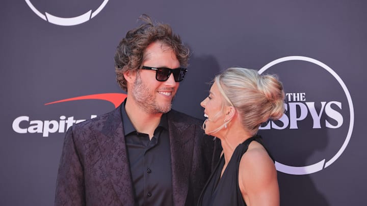 Matthew Stafford and Kelly Stafford at the ESPYs.