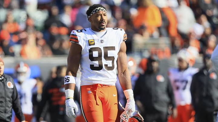 Myles Garrett is +500 to win Defensive Player of the Year.