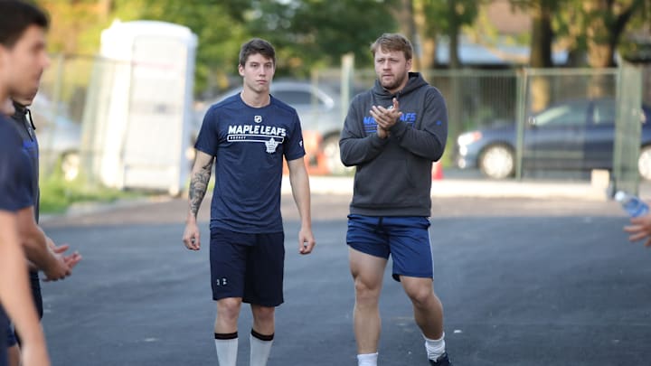 Would Mitch Marner and Morgan Rielly help a soccer edition of the Leafs?