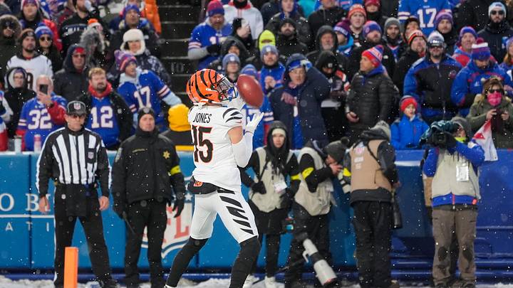 Cincinnati Bengals wide receiver Charlie Jones