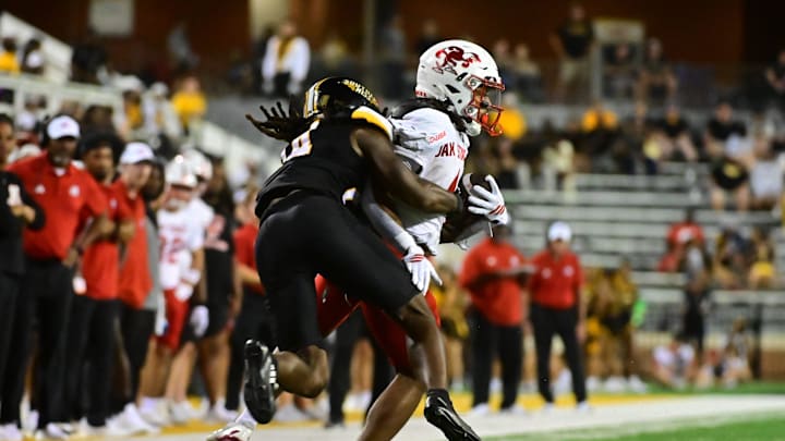 Jacksonville State running back Cam Cook leads the nation in rushing after Week 7. 