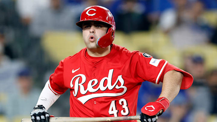 Cincinnati Reds infielder Sal Stewart Cincinnati Reds infielder Sal Stewart