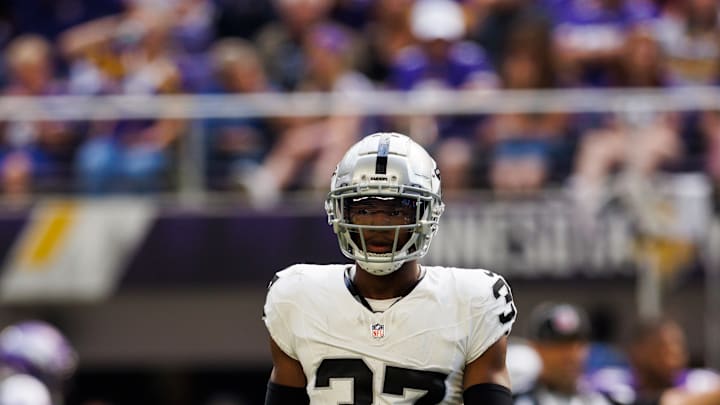 Las Vegas Raiders DB Trey Taylor.