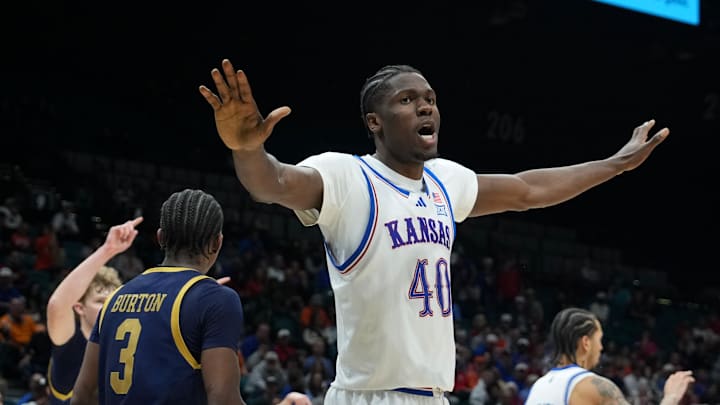 Kansas basketball star Flory Bidunga Kansas basketball star Flory Bidunga