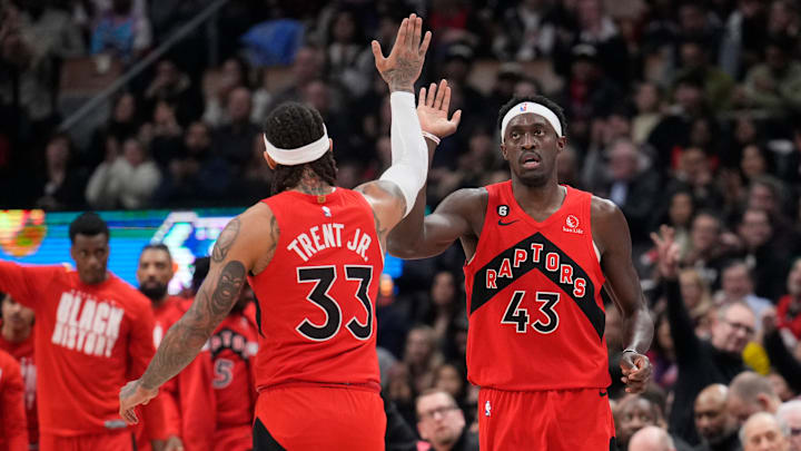 Pascal Siakam, Gary Trent Jr., Toronto Raptors