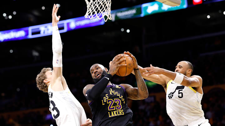 Utah Jazz v Los Angeles Lakers