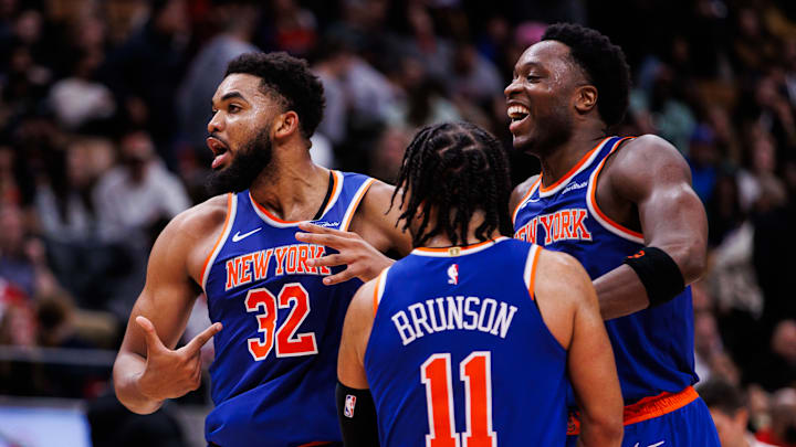 Karl-Anthony Towns, Jalen Brunson, OG Anunoby
