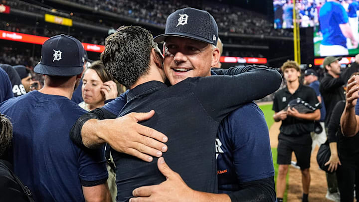 Detroit Tigers manager A.J. Hinch