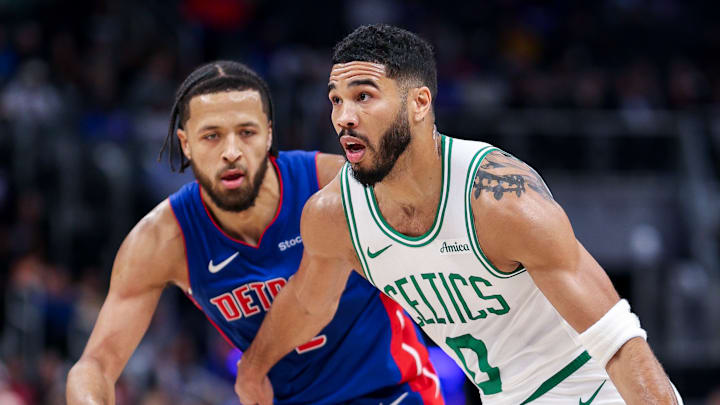 Boston Celtics, Detroit Pistons, Jayson Tatum, Sam Hauser, Jordan Walsh, Jaden Springer, Celtics injury report
