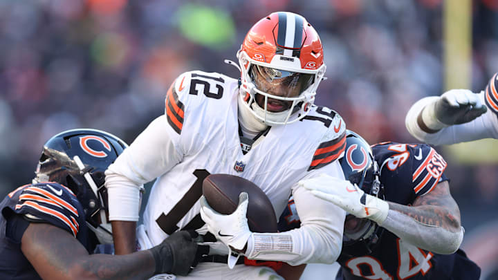Cleveland Browns quarterback Shedeur Sanders vs. the Bears Cleveland Browns quarterback Shedeur Sanders vs. the Bears