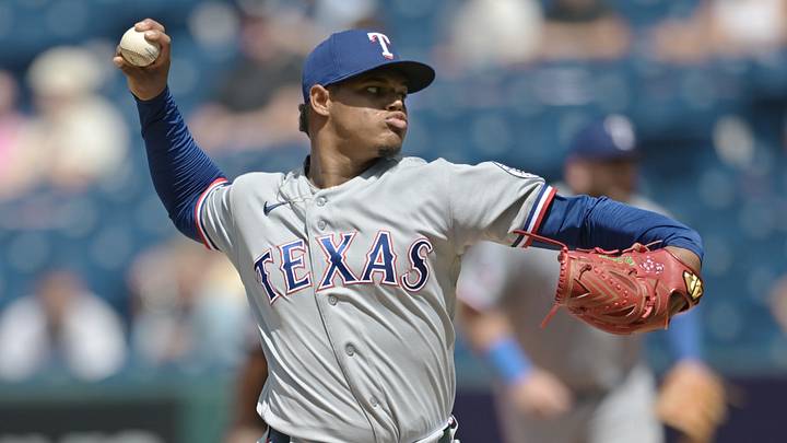 Texas Rangers pitcher Winston Santos. Credit: Ken Blaze-Imagn Images Texas Rangers pitcher Winston Santos. Credit: Ken Blaze-Imagn Images