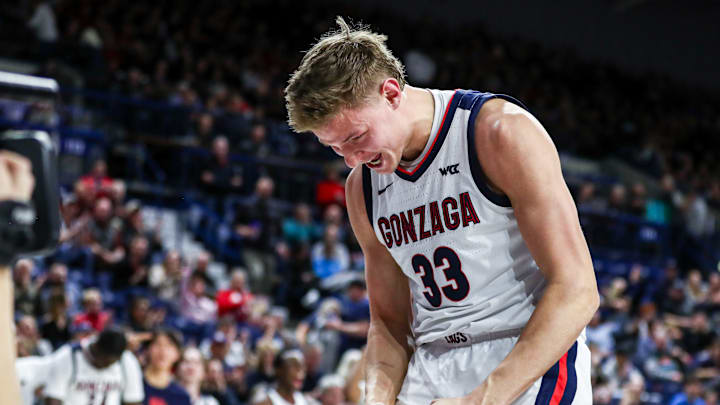 Gonzaga Bulldogs senior Ben Gregg.