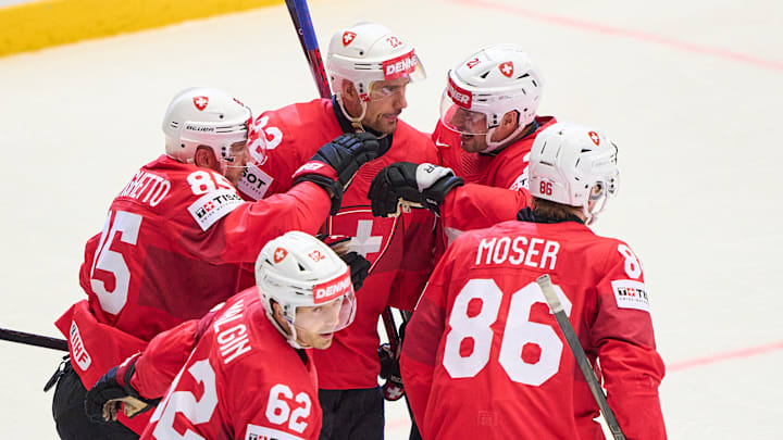 Switzerland v Kazakhstan - 2025 IIHF Ice Hockey World Championship