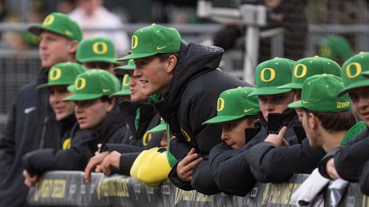 March baseball demands a certain toughness. Friday Head coach Mark Wasikowski praised his team for handling the wet, windy conditions and playing clean baseball.
