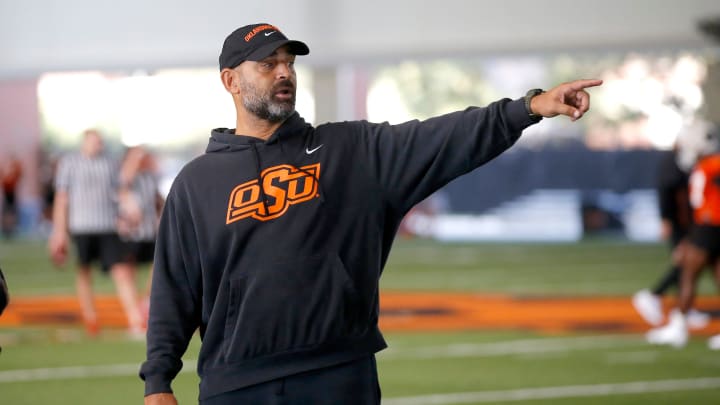 Oklahoma State offensive coordinator Kasey Dunn