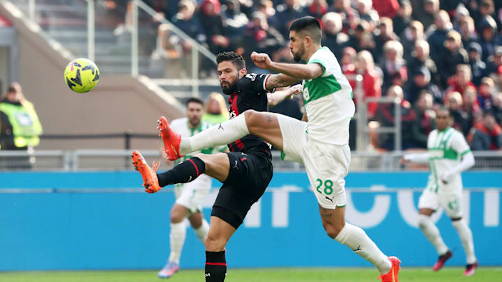 Olivier Giroud, l'unico a salvarsi nella crisi rossonera