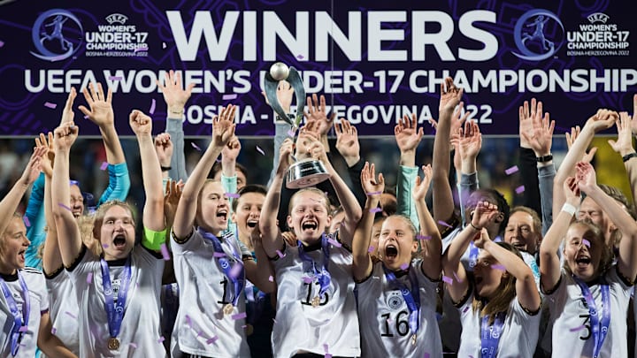 Spain Womens U17 v Germany Womens U17 - 2022 UEFA European Women's U17 Championship Final