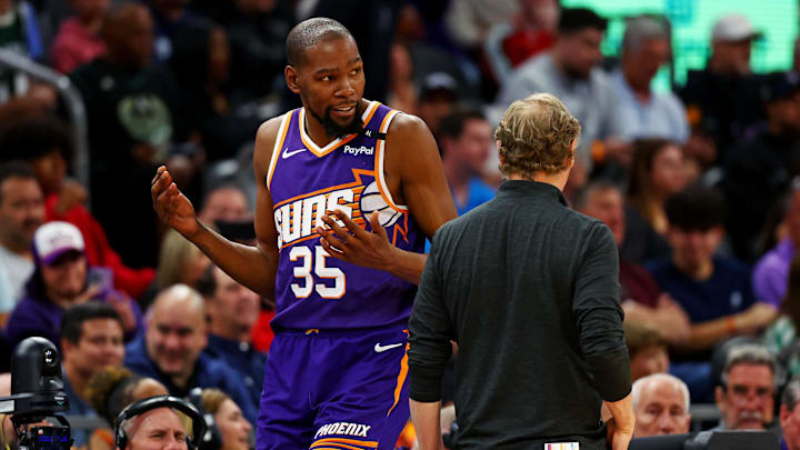 Phoenix Suns forward Kevin Durant.