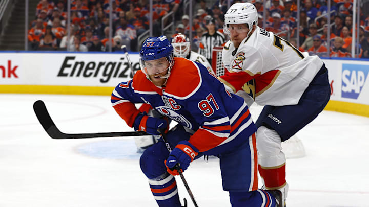 The Panthers remain slight favorites to win the 2025 Stanley Cup Final after dropping Game 4 in overtime.