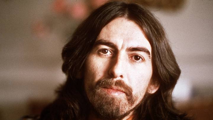 George Harrison takes a profile photo George Harrison takes a profile photo