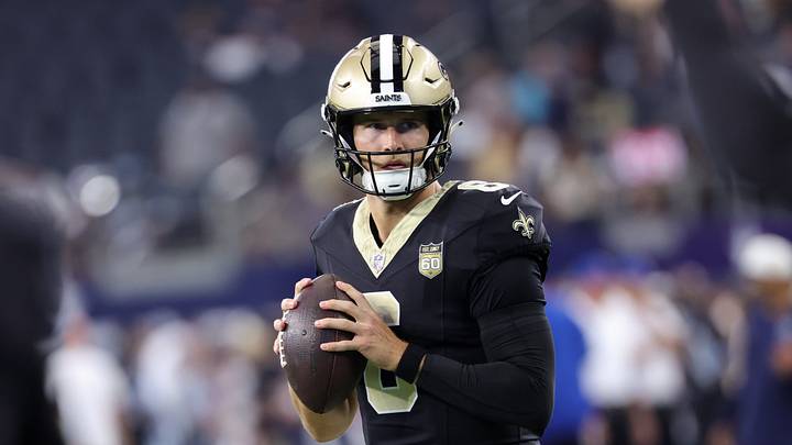 Aug 28, 2026; Arlington, Texas, USA; New Orleans Saints quarterback Tyler Shough (6) warms up before the game against the Dallas Cowboys at AT&T Stadium. Mandatory Credit: Kevin Jairaj-Imagn Images Aug 28, 2026; Arlington, Texas, USA; New Orleans Saints quarterback Tyler Shough (6) warms up before the game against the Dallas Cowboys at AT&T Stadium. Mandatory Credit: Kevin Jairaj-Imagn Images