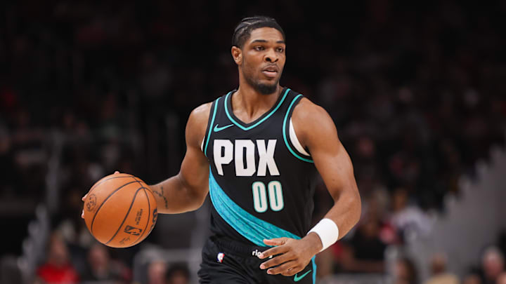 Scoot Henderson and the Blazers are road underdogs in Houston.