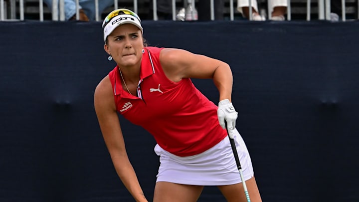 Lexi Thompson missed the cut at the U.S. Women's Open, but still made headlines during the week. 