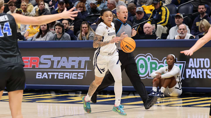 West Virginia University guard JJ Quinerly