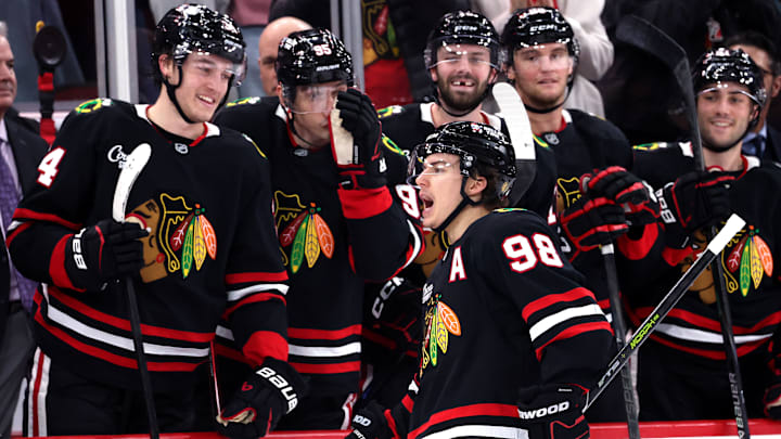 Anaheim Ducks v Chicago Blackhawks Anaheim Ducks v Chicago Blackhawks