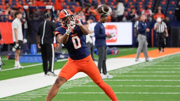Take a look at the players the Syracuse Orange football team will have at tight end during the 2026 college football season. Take a look at the players the Syracuse Orange football team will have at tight end during the 2026 college football season.