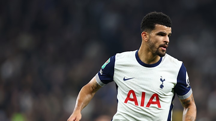 Dominic Solanke during the win over Manchester City 