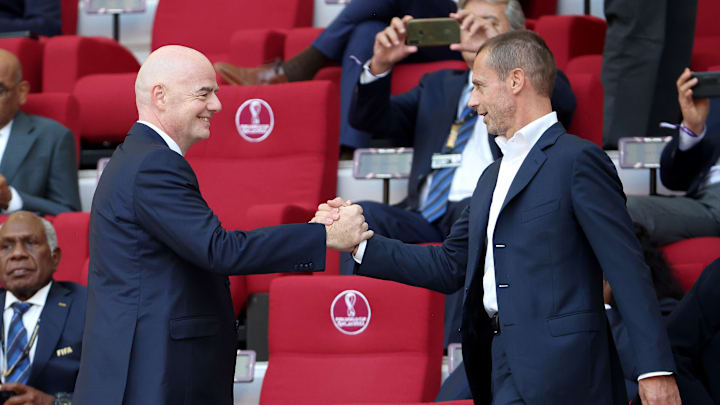 Giovanni Infantino, Aleksander Ceferin Giovanni Infantino, Aleksander Ceferin