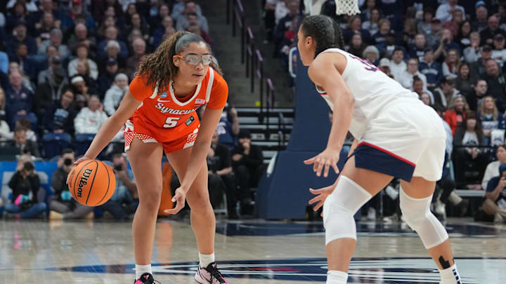 Syracuse women's basketball star guard Laila Phelia has signed a training camp contract with WNBA team the Atlanta Dream.