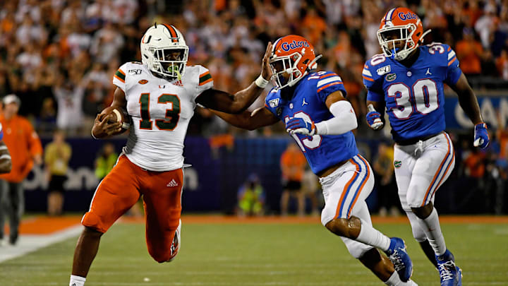 The Florida Gators return to Miami for the first time since 2013 after games in Orlando (seen here) in 2019 and Gainesville in 2024.